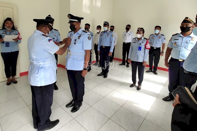 Lantik Pejabat Baru, Kalapas Saumlaki Harapkan Bersahaja