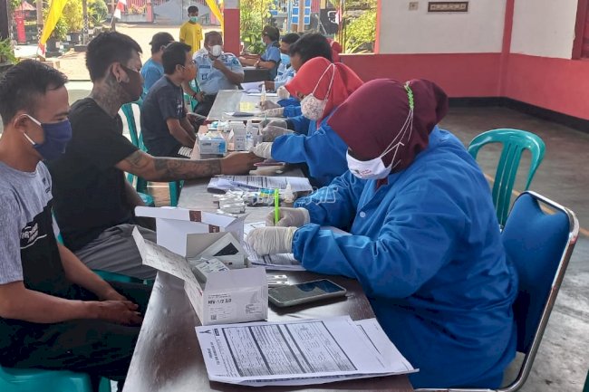 Tes VCT, 100 WBP Rutan Batang Negatif HIV/AIDS