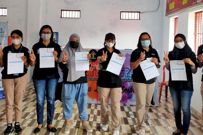 Petugas Pemasyarakatan & WBP Ikuti Vaksinasi COVID-19 Dosis II