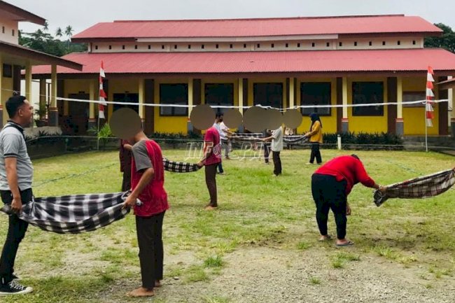 Petugas dan Anak LPKA Ambon Antusias Ikut Beragam Lomba