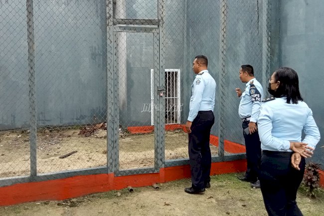 Satops Patnal Lapas Dobo Lakukan Pengontrolan Blok WBP & Branggang 