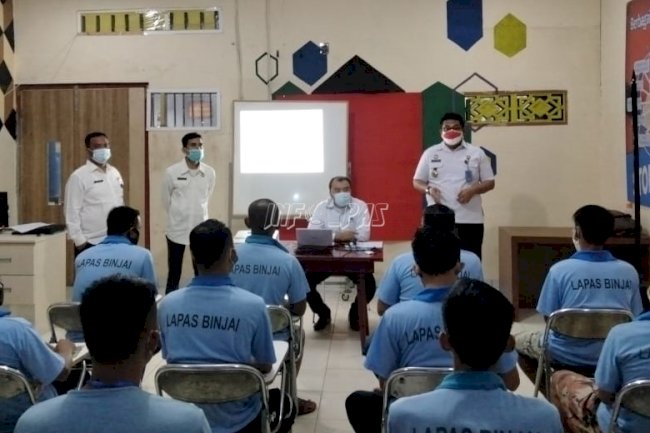 Lapas Binjai Bekali WBP dengan Pelatihan Pengelasan Bersertifikasi