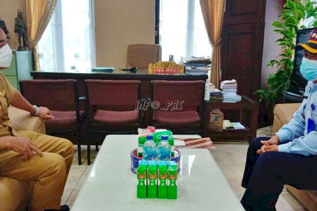 Kalapas Muara Teweh Temui Wakil Bupati Barito Utara, Ini Pintanya