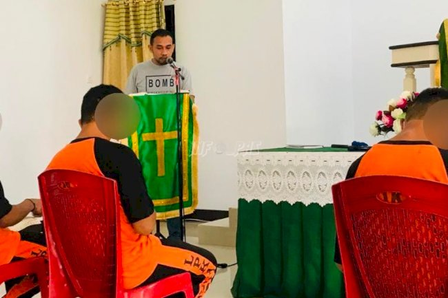 Anak LPKA Ambon Diberikan Penguatan Lewat Bacaan Alkitab