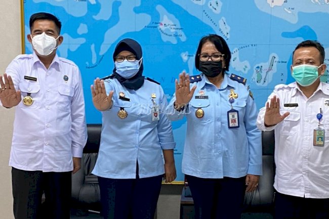 Plt. Karutan Ambon Sambangi Instansi Terkait di Kota Ambon