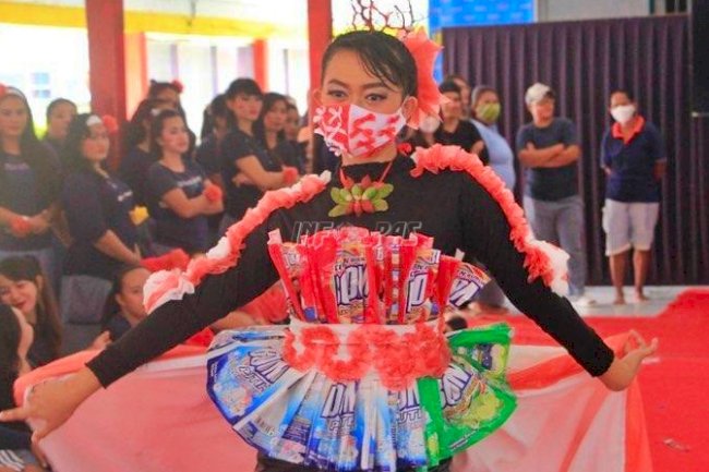 LPP Semarang Gelar Fashion Show, Sulap Barang Bekas Jadi Busana Trendi