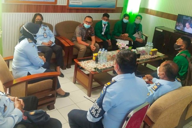 6 Mahasiswa IAIN Ambon Jadikan Rutan Ambon Tujuan Magang