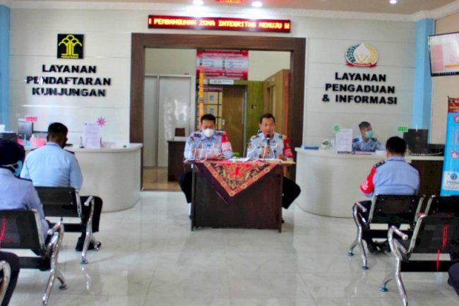 Siap Jadi Satker Berintegritas, Lapas Jember Evaluasi Pelaksanaan Reformasi Birokrasi