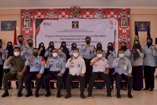 Staf Ahli Menteri Bidang Penguatan RB Puji Pencapaian Rupbasan Bandung