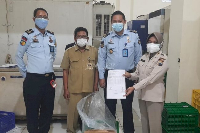 Lapas Semarang Terima Bantuan 600 Vial Vaksin AstraZeneca