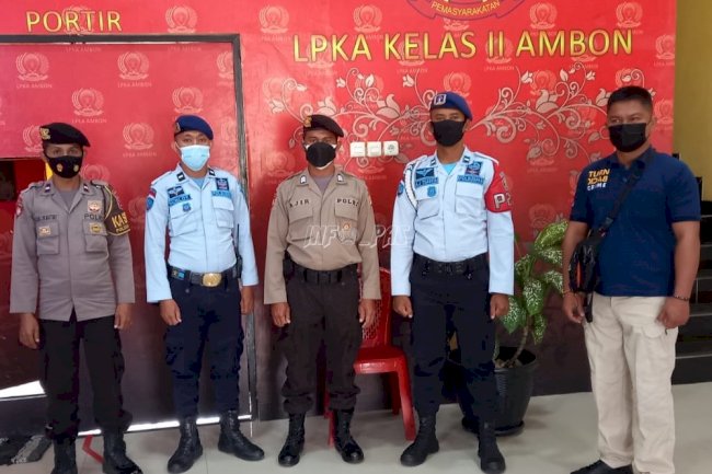 LPKA Ambon Disambangi Polsek Baguala