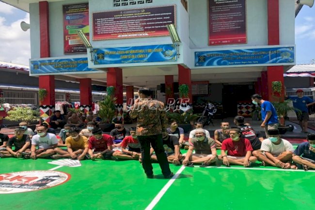 Rutan Kota Agung Terima Pelimpahan 44 Tahanan dari 2 Kejari