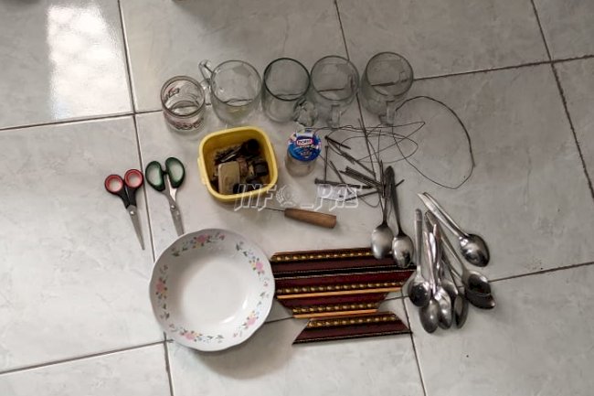 Satops Patnal Lapas Tual Lakukan Penggeledahan & Tes Urine