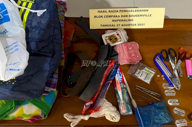 Rutan Ambon Terus Gencarkan Bersih-Bersih Halinar