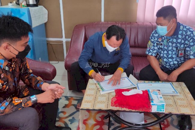 Lapas Muara Teweh Sepakati PKS dengan Yayasan Insan Cendekia Barito Utara