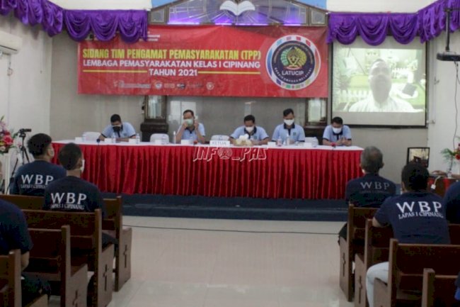 23 WBP Lapas Cipinang Diusulkan Program Pembinaan Lanjutan