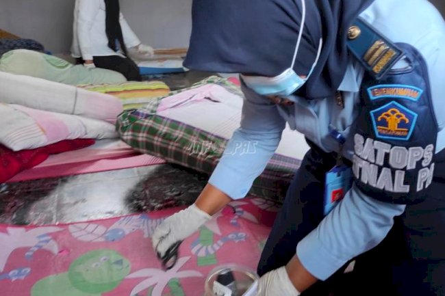 Minimalisir Gangguan Kamtib, Blok Hunian WBP Lapas Ambon Digeledah