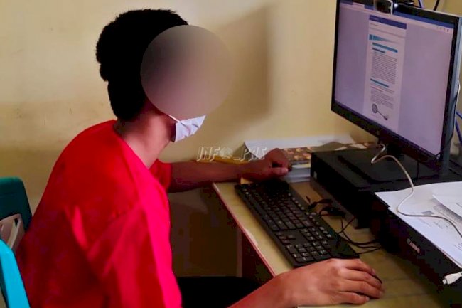 Belajar Daring, Anak LPKA Ambon Mengaku Suka Matematika