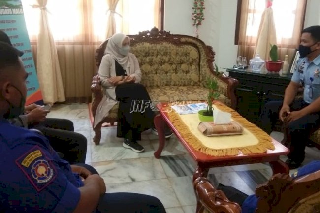 Lapas Tual Lakukan Koordinasi dengan Dinas Damkar & BPBD