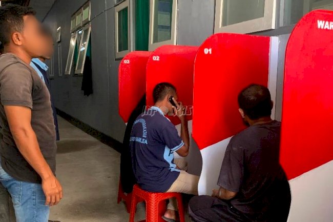 Wartelsuspas, Sarana Komunikasi WBP Lapas Namlea di Tengah Pandemi