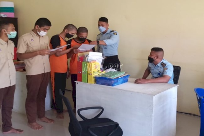 Jalani Program AO, 4 Anak LPKA Ambon Dapat Wejangan