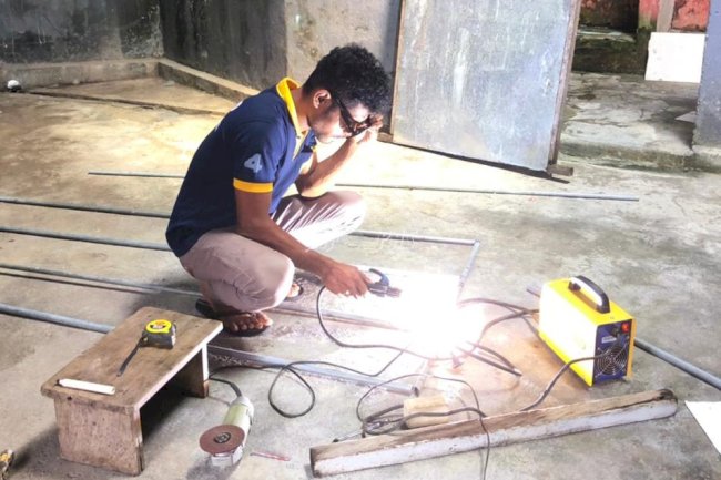 WBP Lapas Banda Naira Dibekali Keterampilan Pengelasan