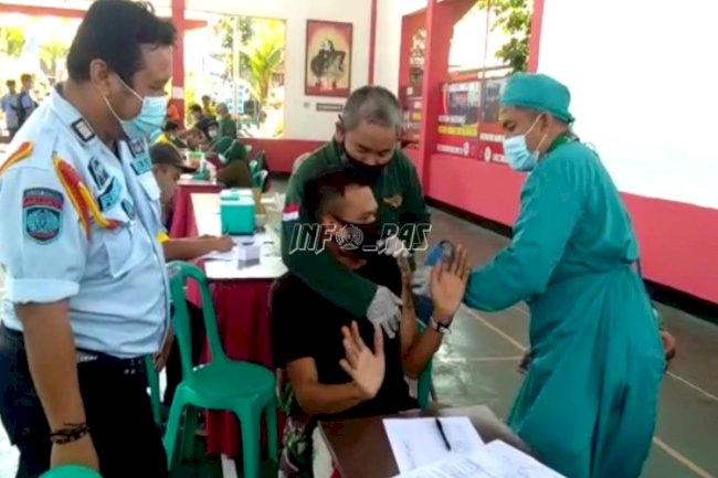 WBP Divaksin Dosis II, Ada yang Sampai Meronta