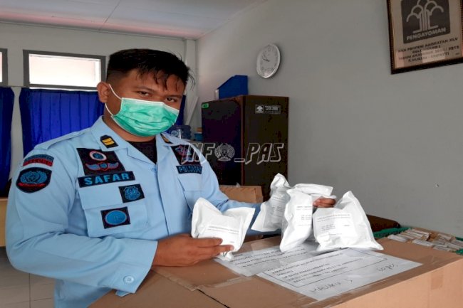 Terima Alat Tes Urine, Lapas Ambon Siap Wujudkan P4GN