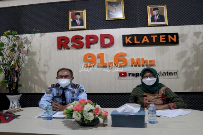 Kabapas Klaten Siaran Kenalkan Tusi Bapas di RSPD Klaten