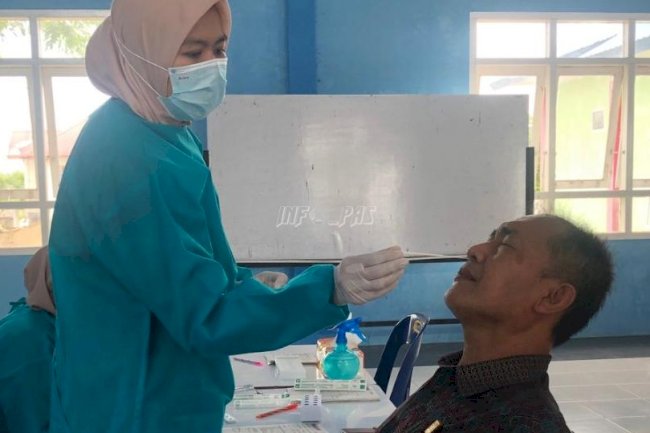 Gandeng Laboratorium Riset, LPKA Banda Aceh Laksanakan Swab Test
