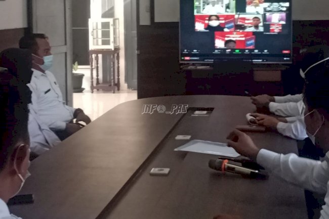 Lapas Rangkasbitung Ikuti Penguatan, Pendampingan, dan Supervisi bersama Kanwil Banten