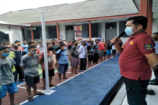 Demi Kesehatan Bersama, Rutan Bantaeng Batasi Penitipan Makanan