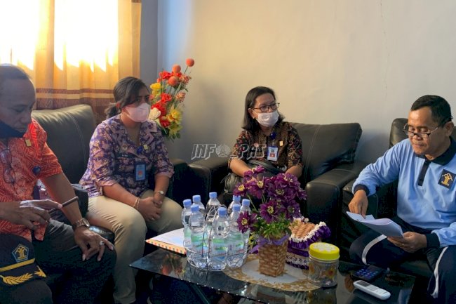 Lapas Namlea Terima Kunjungan Bidang HAM Kanwil Kemenkumham Maluku