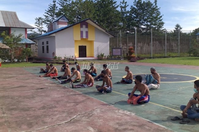 Cegah COVID-19 di Lapas Piru, Tahanan Baru Wajib Isoman