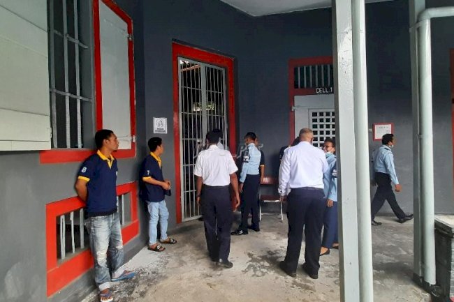 Sidak dan Tes Urine, Satops Patnal Maluku Pastikan Lapas Banda Naira Bebas Halinar