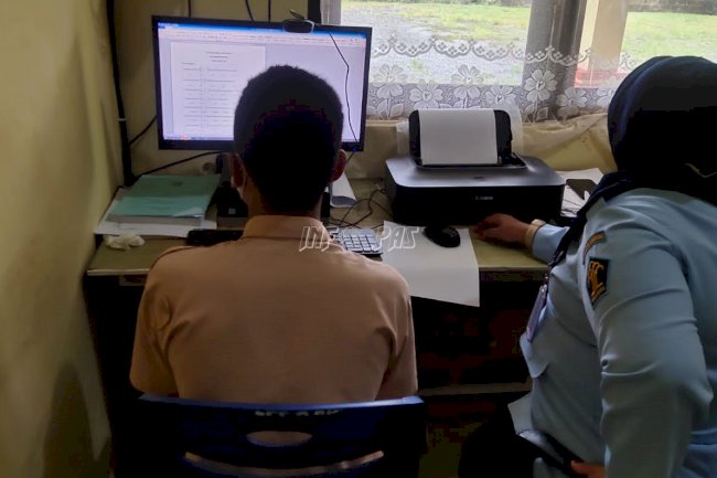LPKA Ambon Fasilitasi Anak Ikuti Ujian Matematika