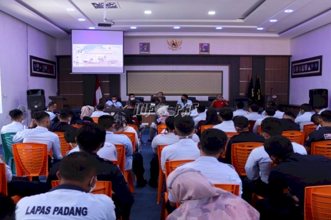 Komitmen Raih ZI, Kalapas Padang Tekankan Ini kepada Seluruh Petugas