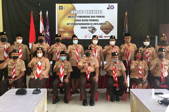 Gudep Amanah LPKA Ambon Ikuti Kursus Orientasi Mabigus se-Kota Ambon