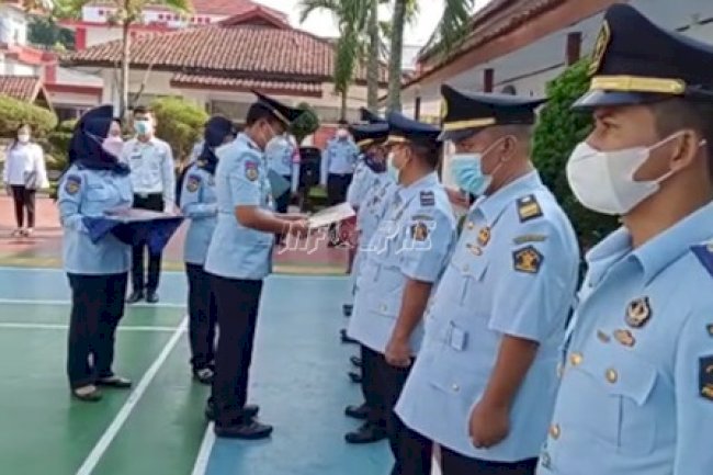 Petugas & WBP Lapas Rangkasbitung Diganjar Penghargaan