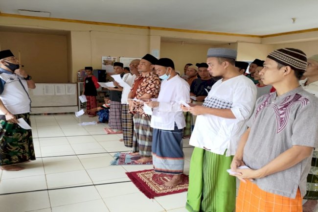 Rutan Kota Agung-Satbinmas Polres Tanggamus Sinergikan Pembinaan Kepribadian WBP