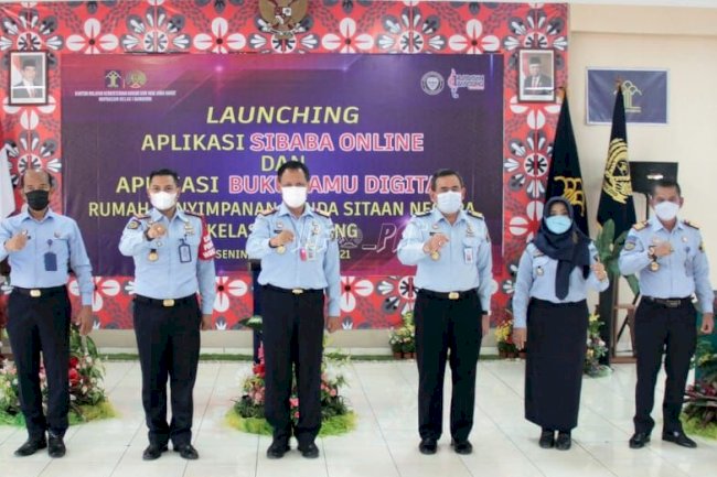 Rupbasan Bandung Luncurkan Aplikasi Sibaba Online & Buku Tamu Digital