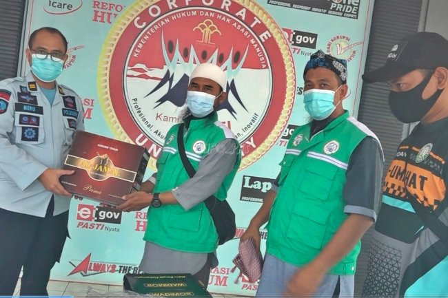 Tunjukkan Kepedulian, Sejumlah Pihak Salurkan Bantuan untuk WBP Lapas Kelas I Tangerang