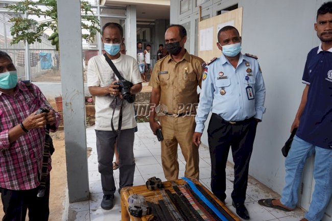 Lapas Saumlaki Kedatangan Tim Ekonomi Kreatif Dinas Pariwisata Provinsi Maluku
