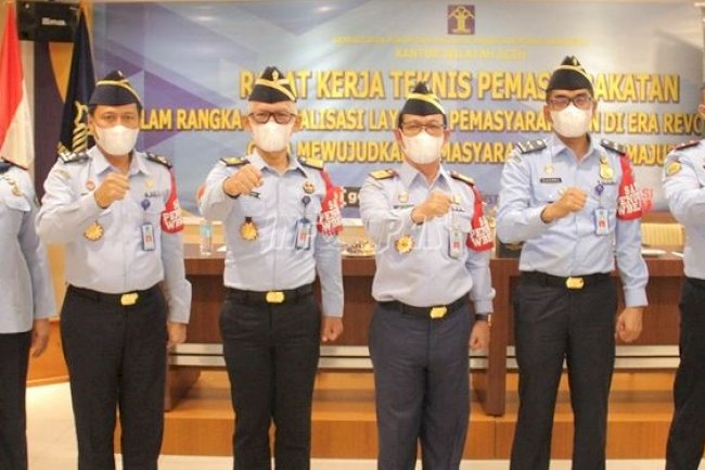 Hadiri Rakernis Kanwil Aceh, Ini Paparan Kalapas Lhoksukon