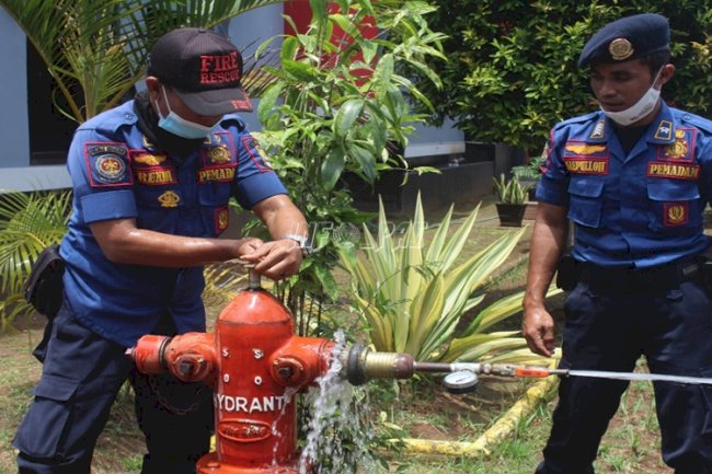 Lapas Cek Sarpras Proteksi & Simulasikan Penanganan Kebakaran