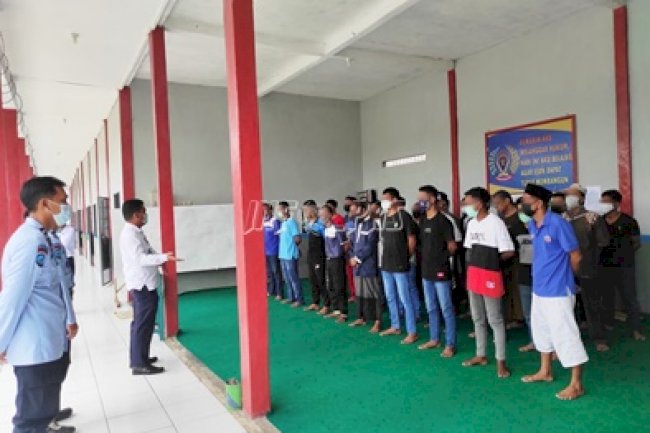 Tim UPG Lapas Sukamara Sosialisasikan Layanan Tanpa Pungli