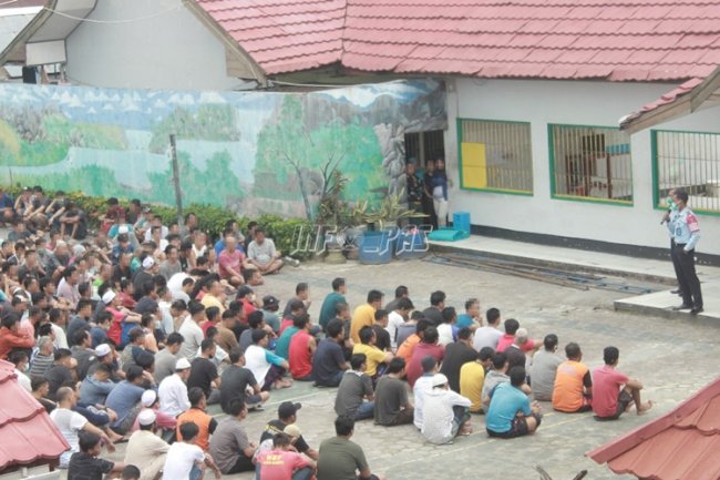 Tatap Muka dengan WBP, Ini Pesan Kalapas Sampit