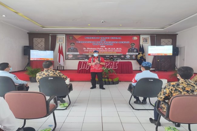 Staf Ahli Menteri Berikan Penguatan ZI di Lapas Rangkasbitung