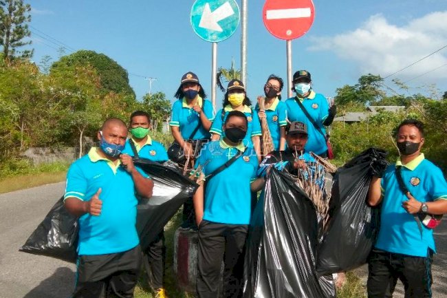 Lapas Tual Dukung World Clean Up Day