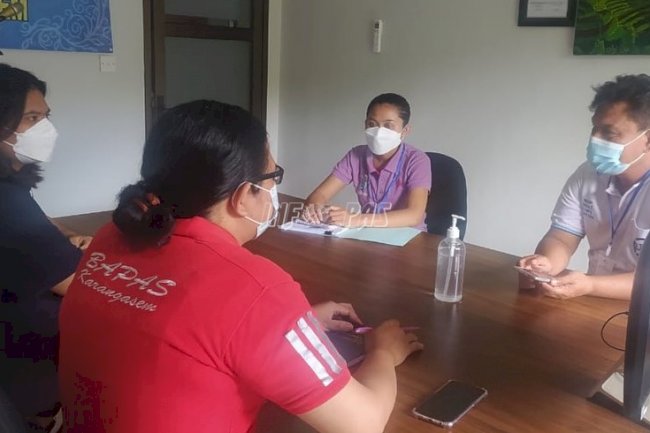 Bapas-BNNK Karangasem Bahas Bimbingan Kepribadian & Pengawasan Klien